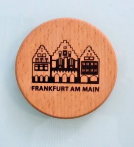Frankfurter Römer - Apfelwein Deckelsche aus Holz