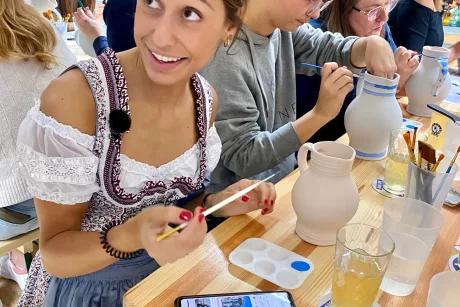 Paint your Bembel by Bembeltown - Hessische Team Events #Eventagentur