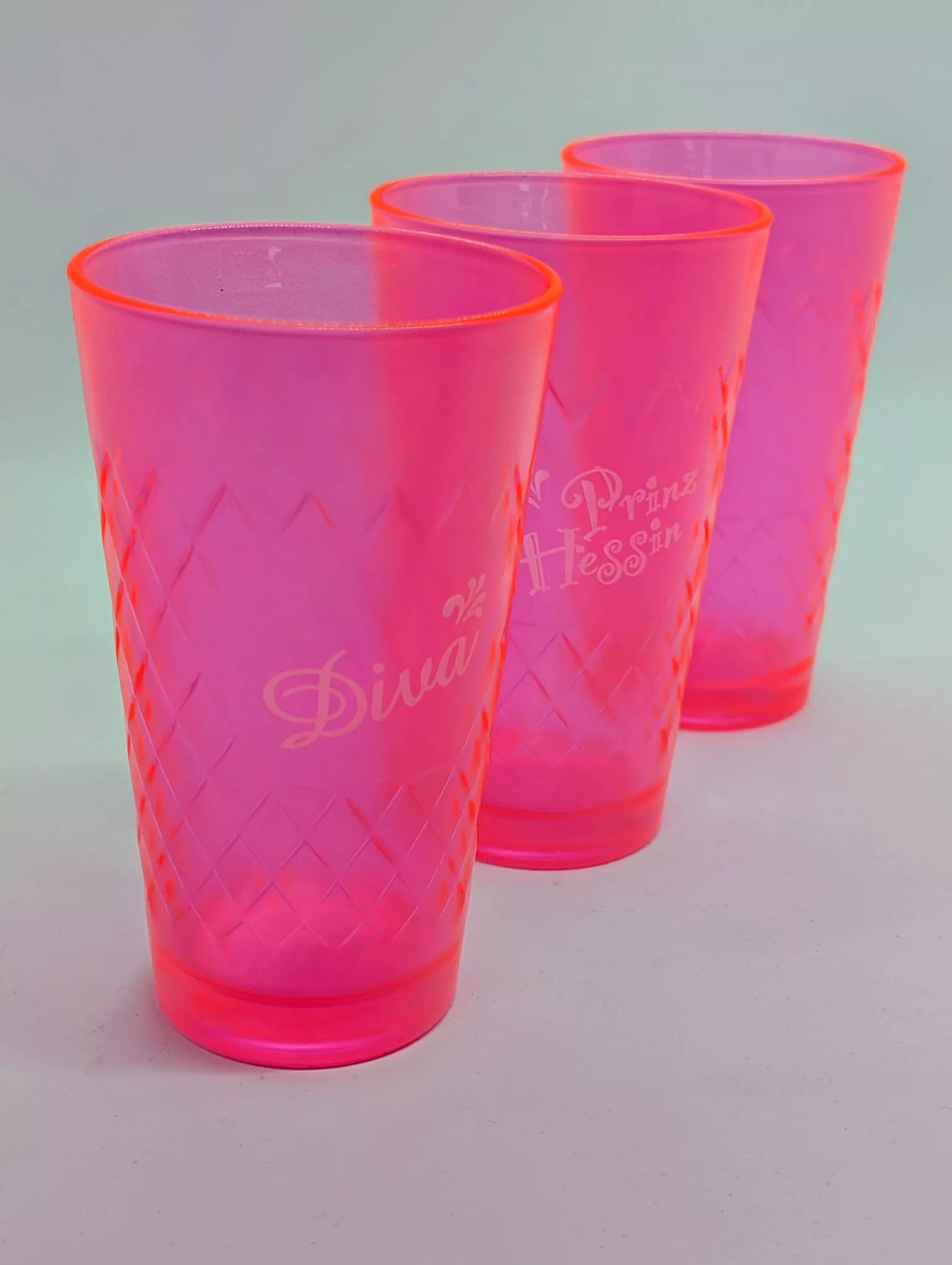 3x Neon-Pink Gerippte by Bembeltown.de - Frankfurt Geschenke Shop in Bockenheim
