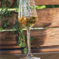 Geripptes Cordialglas 4cl von Bembeltown #Geripptes