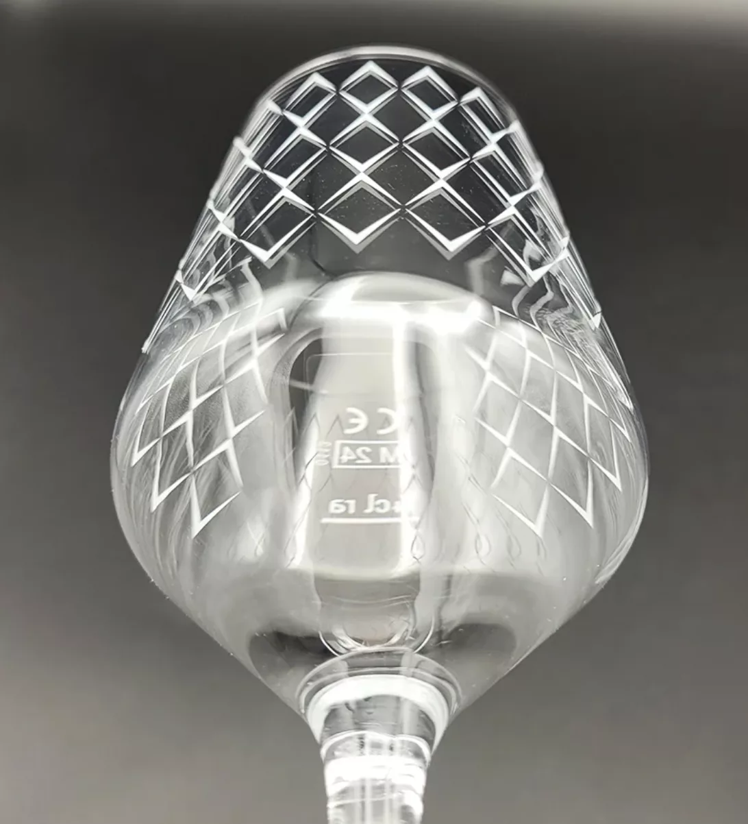 Geripptes Cordialglas 4cl von Bembeltown #Geripptes