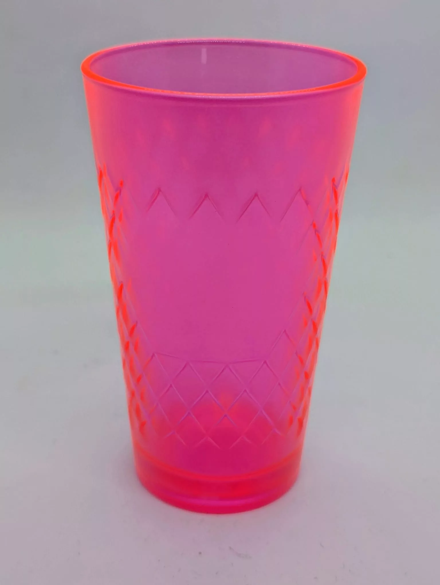 Farbige Gerippte in Neon-Pink von Bembeltown