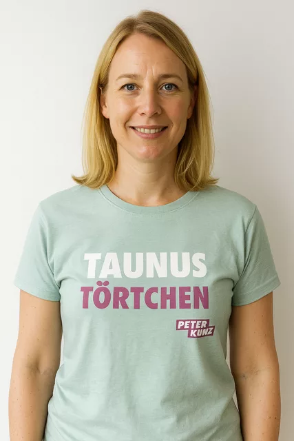 Taunus Törtchen T-Shirt in grün by #PeterKunz