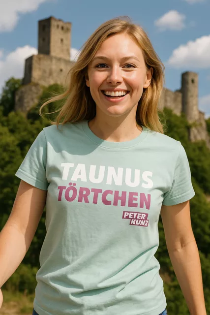 Peter Kunz Merchandising - Taunus Törtchen Shirts in verschiedenen Farben #Taunus #Taunustörtchen #PeterKunz #Merchandising